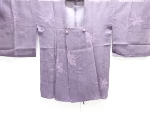 羅草葉模様道行コート